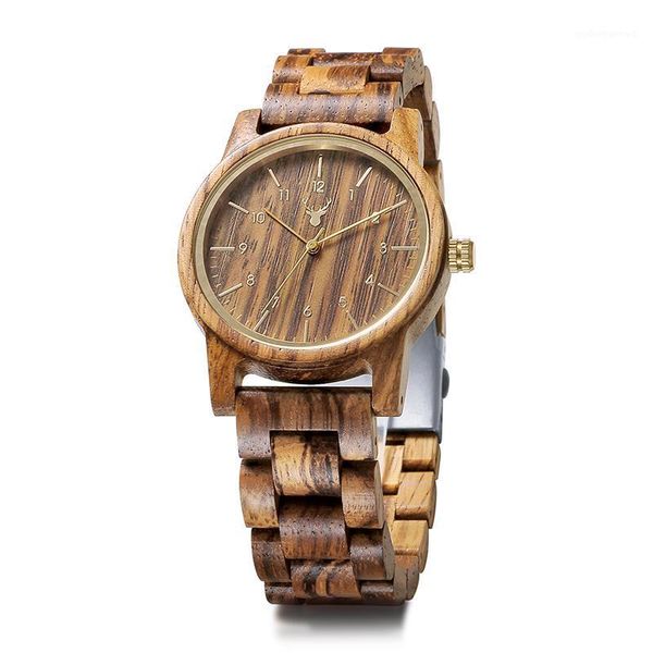 

wristwatches leeev wooden watch for men leisure vintage quartz wristwatch male, Slivery;brown