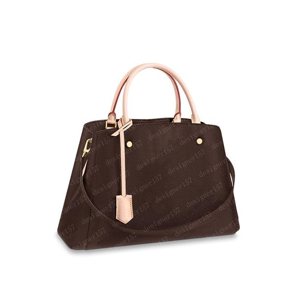 

2021 handbag women tote bag handbags crossbody womens totes bags shouler purse fashion saddle backpack brown flower leather 41055 33/23/15cm