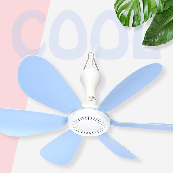

electric fans universal 20w power 6 blades 1 gear mini ceiling fan ac 220v hanging diamater 42cm/16.5" for home office dropship