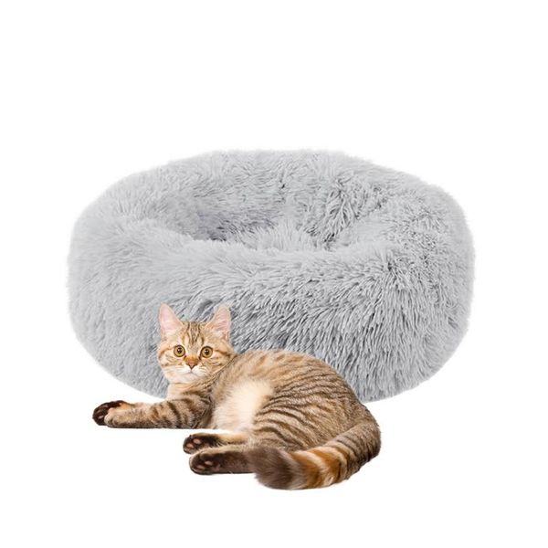 

cat beds & furniture sale- 2021 dog bed breathable kennel warm house long plush sofa for kitten pet comfortable puppy product