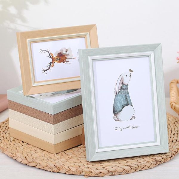 

frames and mouldings modern simple fresh picture frame pendulum 5 "6" 7 "8" 10inch"a4 wall po light luxury home dec