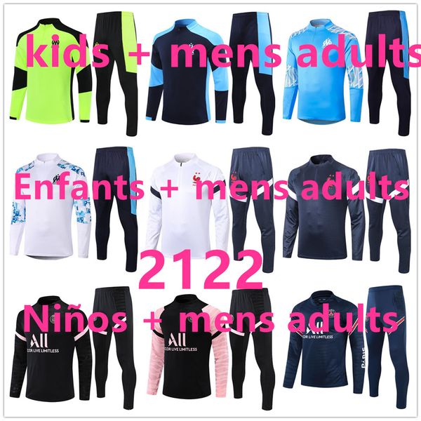 

2122 algerie kids kit soccer jersey algeria 2021 football tracksuit survetement de foot chandal futbol retro player version, Black