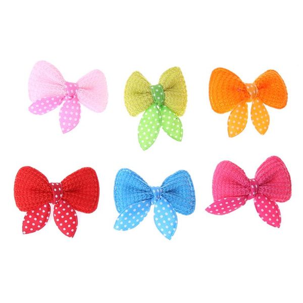 

grooming supplies hairpin clip kitten puppy hair knot bow decoration dog cat headwear wear ressistant barrette apparel