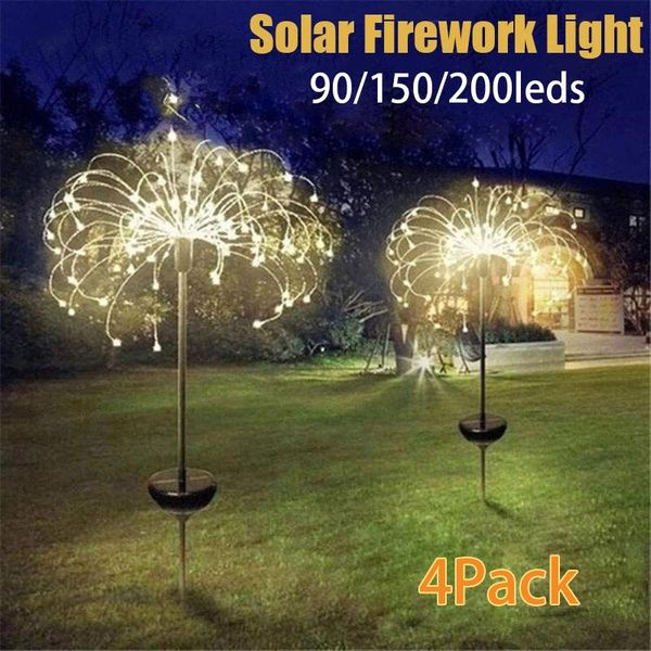 

lawn lamps atmosphere lamp solar fireworks decorative led copper wire outdoor garden decoration