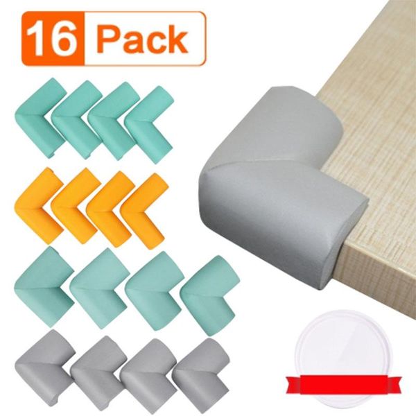 

window stickers 16pcs l-shaped table corner anti-collision protection baby safety furniture corners wall angle children protector