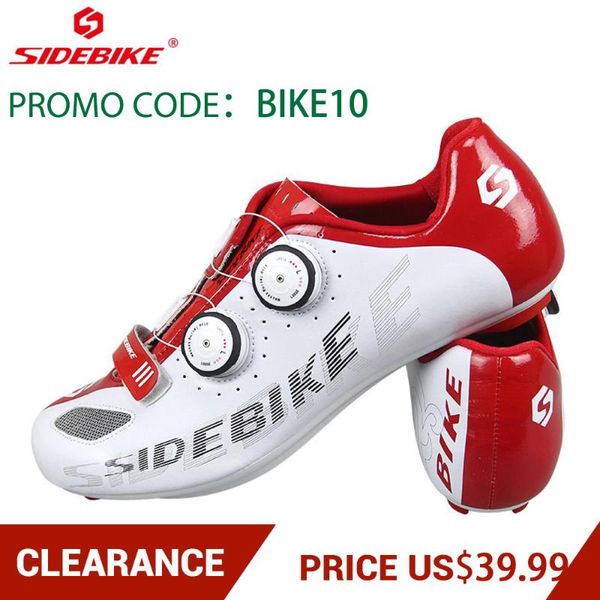 

cycling footwear clearance sidebike shoes breathable mtb bicycle road bike promo code: bike10, Black