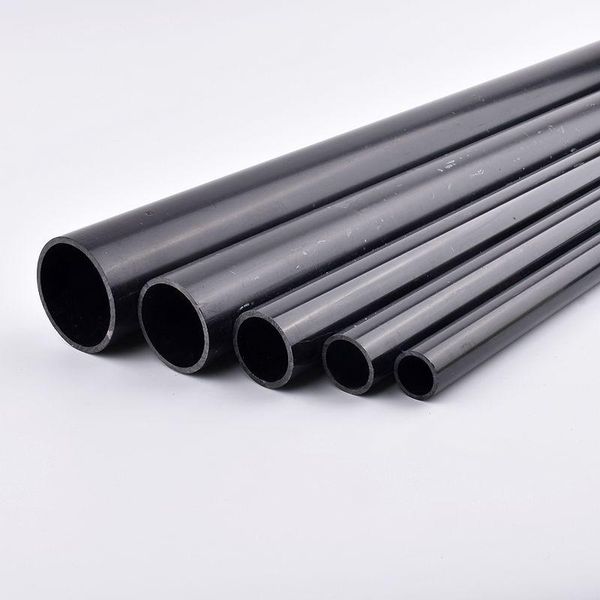 

watering equipments 50cm length od20/25/32/40/50/63mm thickening upvc dark grey pipe plastic aquarium tube garden irrigation fittings