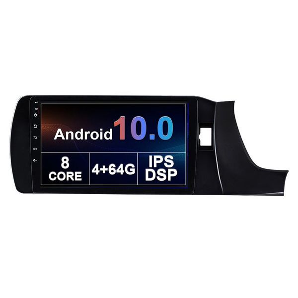 Auto-DVD-HEAD-UNIT-Player für Honda AMAZE 2018–2019 RHD mit Carplay, GPS-Radio, 1080P-Video, 4 + 64G, Android 10, Doppel-Din, integrierter DSP