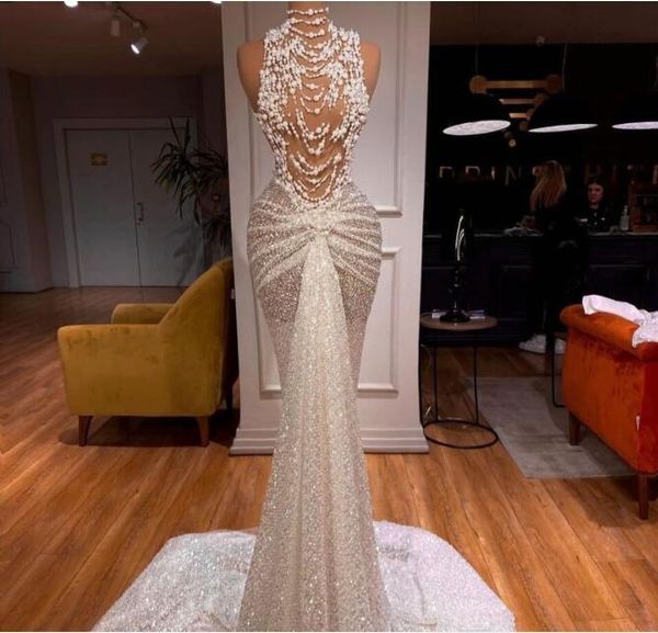 

evening dress women dress yousef aljasmi high-neck pearls mermaid long dress white off shoulder with trail kim kardashian kylie jenner, Black;pink