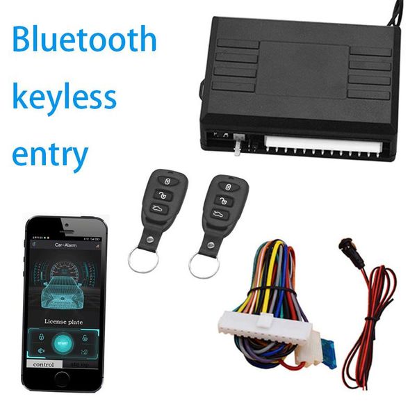 

alarm & security car bluetooth control keyless entry system, remote to open the trunk, smart key automatic window