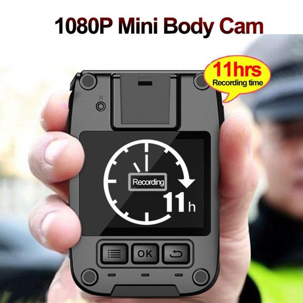 

11hrs long recording time mini compact pocket clip camera body cam dv dvr worn camcorder night vision cameras