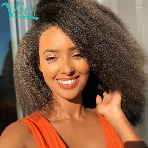 

kinky straight honey blonde colored human hair wigs for black women 360 ombre lace front wig pre plucked1, Black;brown