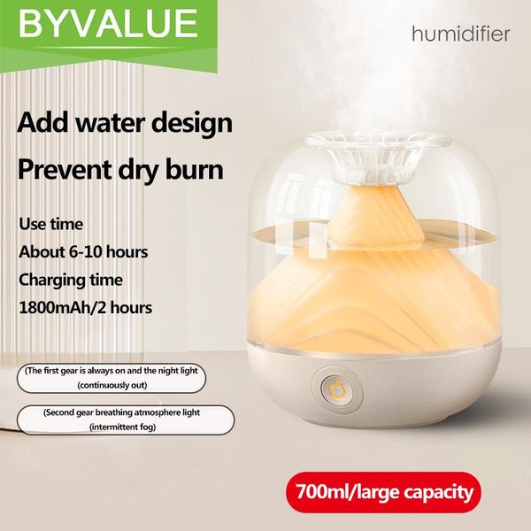

humidifiers byvalue usb humidifier portable home air moisturizing spray 700ml car difusor face aromatic diffuser
