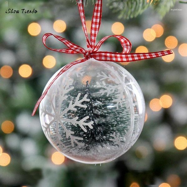 

christmas decorations ishowtienda 1pcs 8cm balls baubles party xmas tree hanging ornament decor1