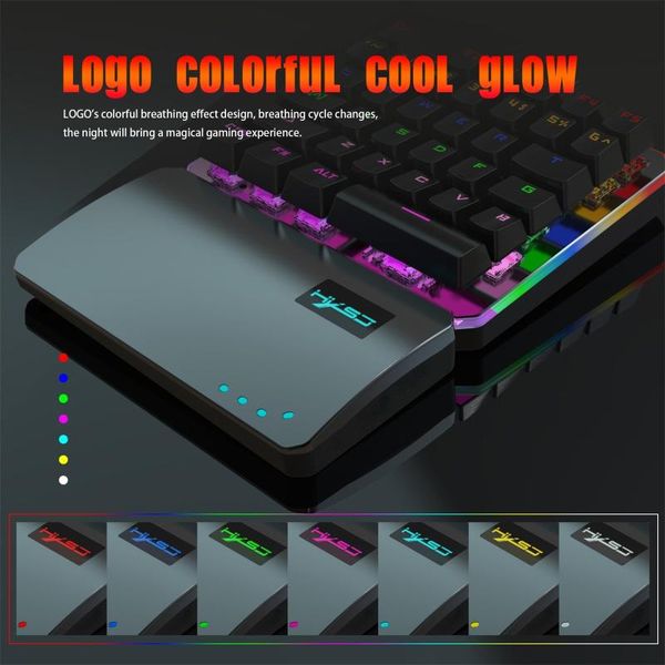 

streaming one-handed gaming keyboard converter one-hand mechanical for professional gamers keyboards