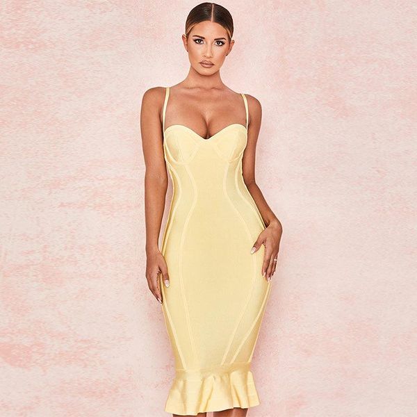 

casual dresses 2021 women's sling fishtail female dress, Black;gray