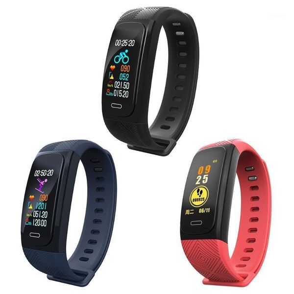 

smart wristbands uw200 heart rate monitor fitness tracker waterproof pedometer gps bracelet support static dynamic monitoring1