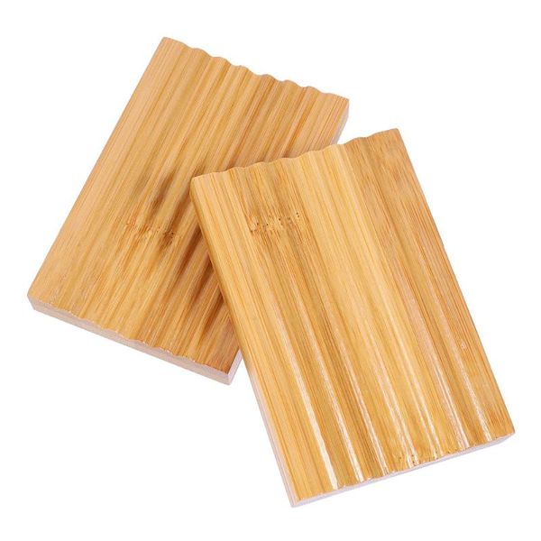 

soap dishes 1 set 2pcs home bathroom holder dish bamboo draining rack