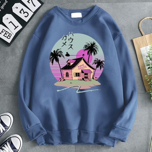 

men's hoodies & sweatshirts kamewave chill vintage hoodie men long sleeve loose pocket clothes harajuku crewneck fashion streetwear, Black