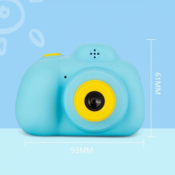 

million pixels baby silicone children mini cute easy operate rechargeable hd kids camera video camcorder toy anti fall digital cameras