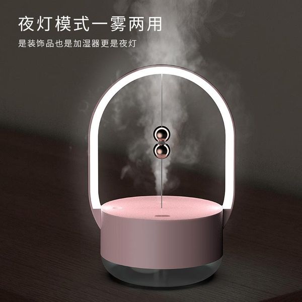 

humidifiers magnetic bulb atmosphere lamp humidifier creative design mute home deskornaments handle spray