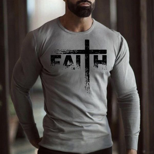 

men's t-shirts jesus christ cross printed t-shirt casual oversized short sleeve european and american street style 2021, White;black