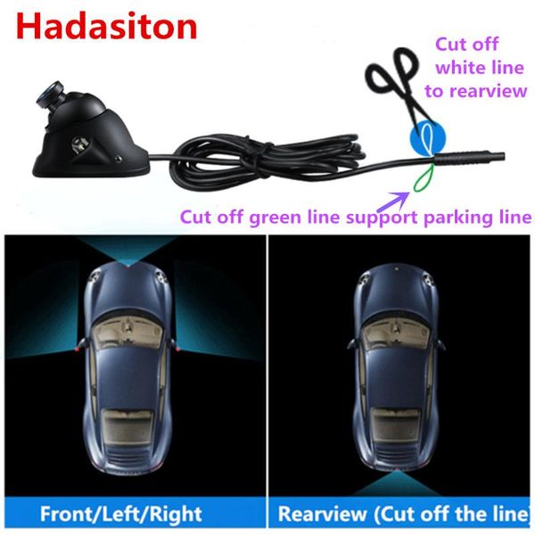 

car rear view cameras& parking sensors universal hd ccd camera night vision use for front/left side/right side/rearview