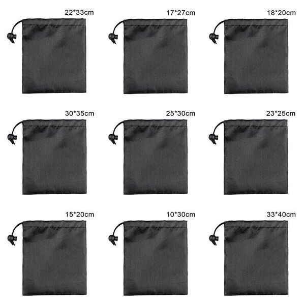 

storage bags nylon drawstring pouch multi-functional bag ditty for travel & outdoor activity from 15*20cm to 30*35cm fas