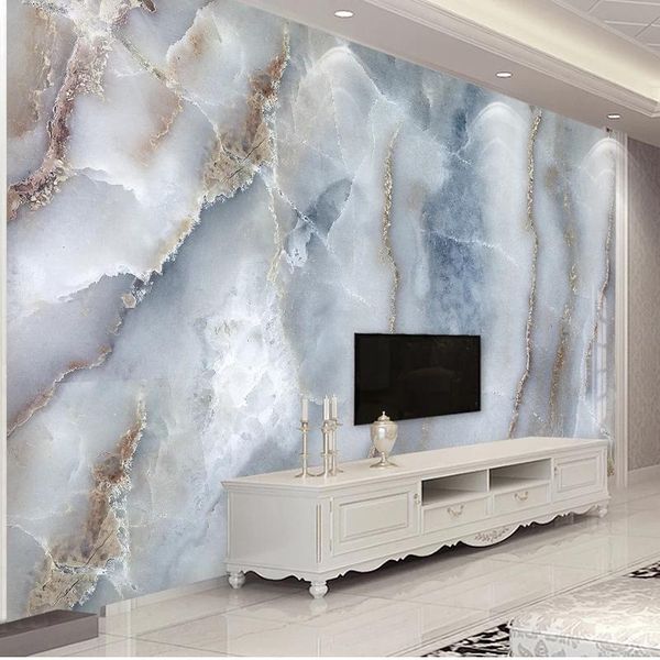 

wallpapers custom any size abstract marble stone wall cloth living room sofa tv background decorative paper waterproof mural