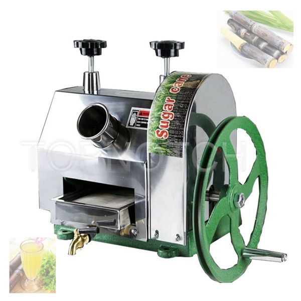 A cana-de-açúcar manual juicer portátil mão abrangeu extrusão de cana-de-açúcar imprensa máquina de espremer máquina de exaustor comercial