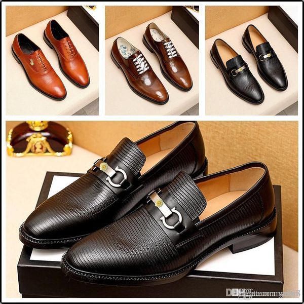 

a1 tassel shoes luxury men formal elegant men shoes classic brown dress loafers mens dress shoes evening dress sepatu slip on pria zapatos, Black
