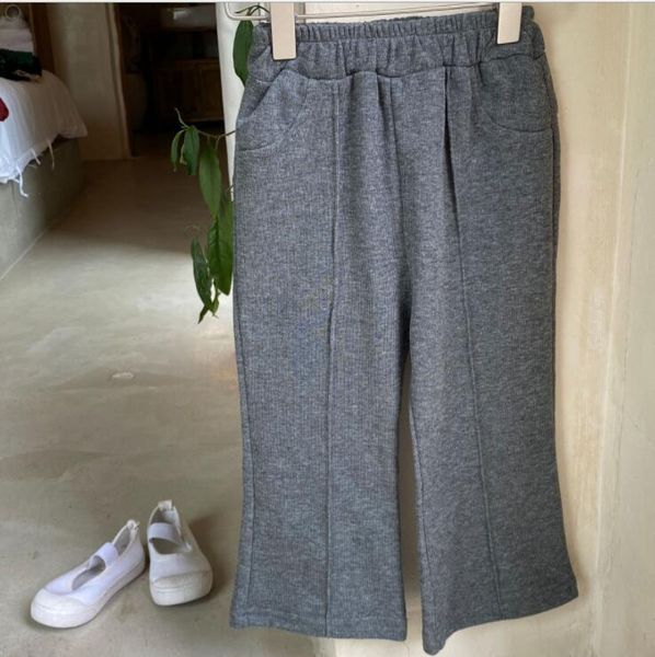 

trousers 2021 girls boys long pants autumn cotton fashion kids 2-7t xy4, Blue