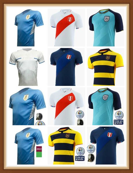 

2021 2022 copa america uruguay soccer jersey 21 22 peru ecuador .suarez e.cavani f. valverde shirt n. nandez j.m.gimenez carrillo pervis de, Black;yellow