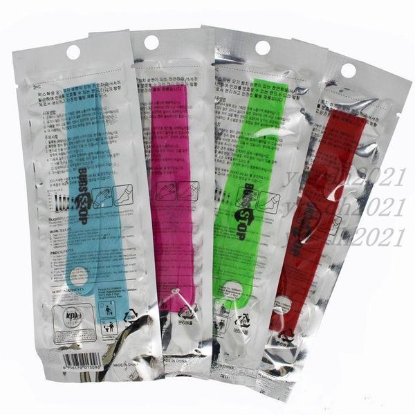 Bracciale anti zanzare repellente per insetti, braccialetto, zanzariere, blocco insetti, campeggio, 4 colori WA1088