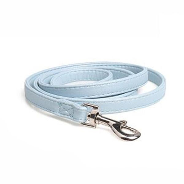 

dog collars & leashes rope leash pu walking small medium large dogs harness running safe belt pet collar long