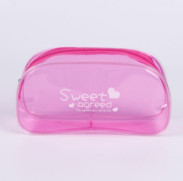 

2020 new portable messenger bag trend color 67 contrast mini shell transparent beach color jelly bag25, Red;black
