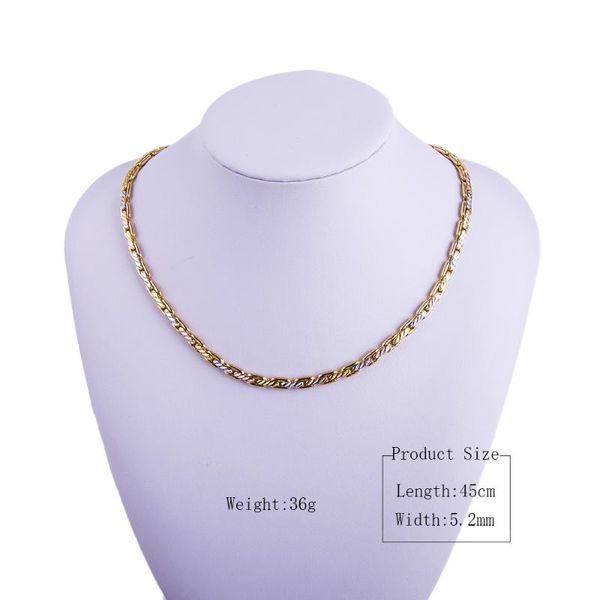 

chains ladies hip hop necklace chain+jewelry for, Silver