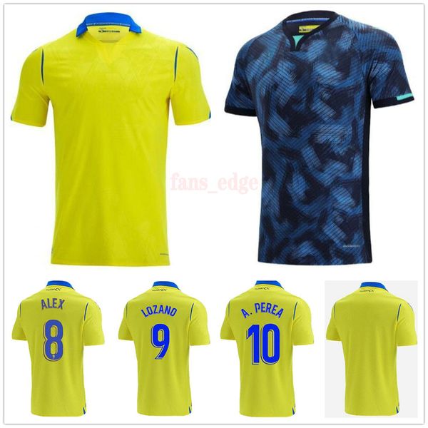 

2021 2022 cadiz soccer jerseys a.perea lozano alex arzamendia a.espino jonsson juan cala i.alejo a.negredo sanchez camiseta de futbol custom, Black;yellow