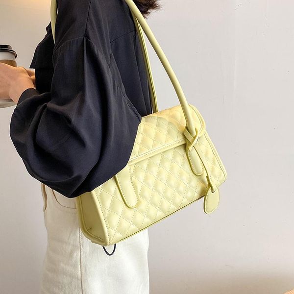 

lingge embroidery thread small pu leather shoulder bags for women 2021 summer underarm handbags female travel totes cross body