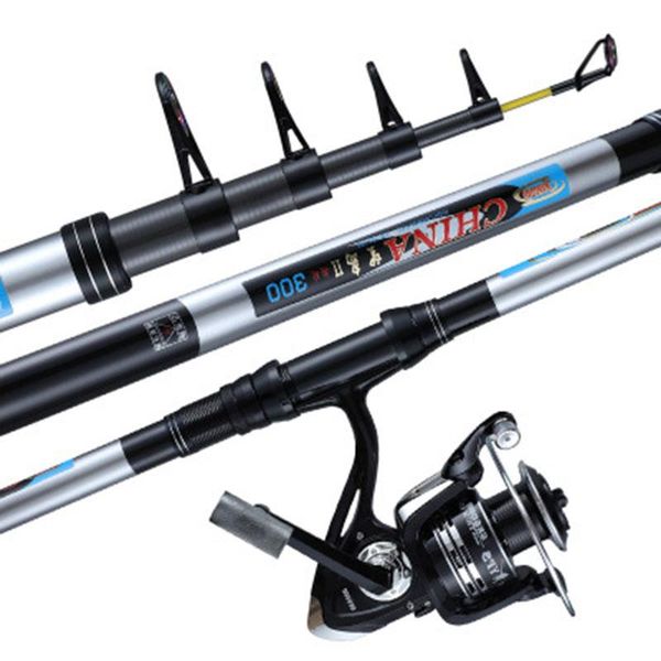 

boat fishing rods carbon casting rod spinning sea 2.1-4.5m powerful feeder carp pole weight 25-150g