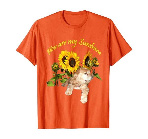 

Cocker Spaniel Sunflower Fun T-Shirt, Mainly pictures