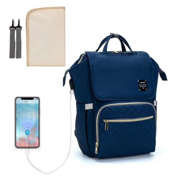 

diaper bags usb bag with straps & changing pad baby care nappy mummy backpack stroller maternity