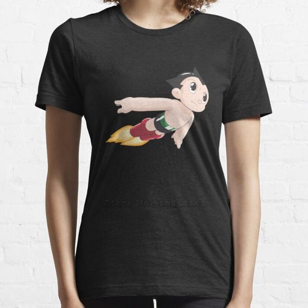 

women's t-shirt astro boy short-sleeve summer women streetswear t shirt gift merchandise stuff, White