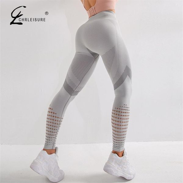 

women leggings for fitness push up high waist legging women seamless breathable feamle workout legging 211008, Black
