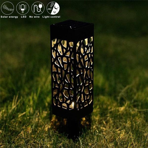 

lawn lamps outdoor led solar garden light waterproof net cover landscape lamp courtyard night home decor lighting