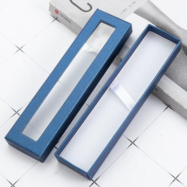 

Pencil Cases Transparent Ball Point Pen Gift Box, 10 Units / Set Set, Wholesale, Paper Packaging, Metal Box
