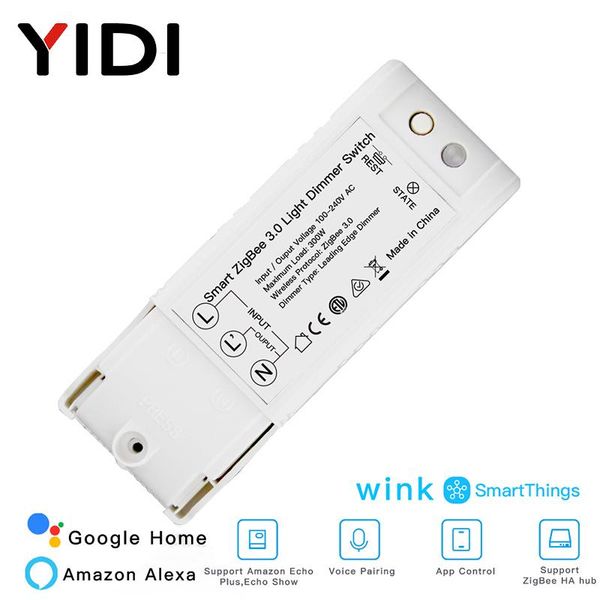 

smart home control diy zigbee automation dimmer switch remote work with echo plus alexa smartthings fit for most 3.0 hub