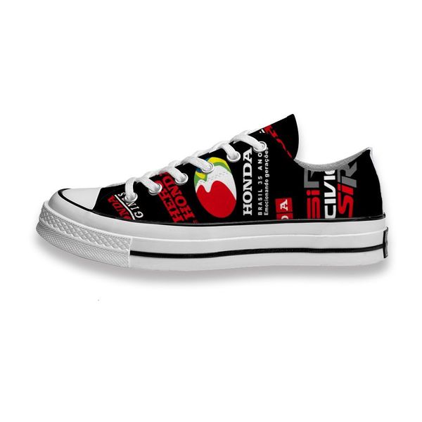

custom printed sho sir civic power by honda avancier sneakers low mens womens skateboard sport footwear diy trainers canvas casual