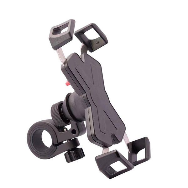

degree rotary motorcycle phone holder universal stainless steel smartphone mount support bracket for motorbike rear view mir cell mounts & h