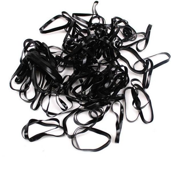 

hair accessories 150pcs one time mini rubber bands small clear elastic braids plaits braiding for women kids headwear 1n28, Slivery;white